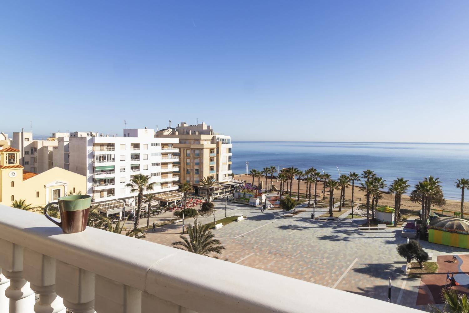 Atico Pink Seafront Lägenhet La Mata  Exteriör bild