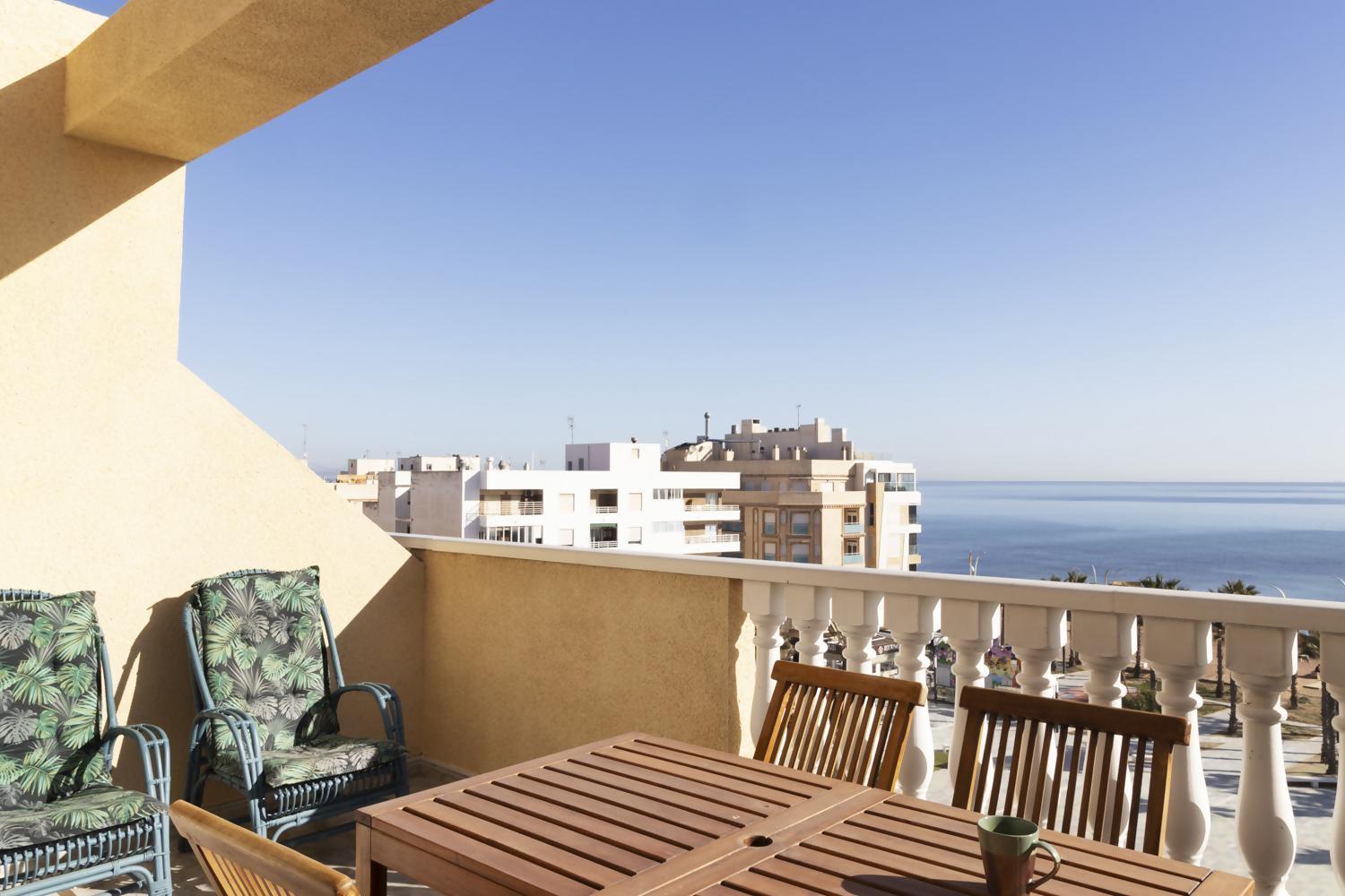 Atico Pink Seafront Lägenhet La Mata  Exteriör bild